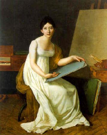 Henriette Lorimier Self portrait oil painting picture